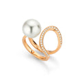 Gellner Modern Classics Ring (5-24797-01) aus Roségold mit Diamant