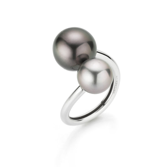 Neoclassic Ring, Weißgold von Gellner (5-24757-05)