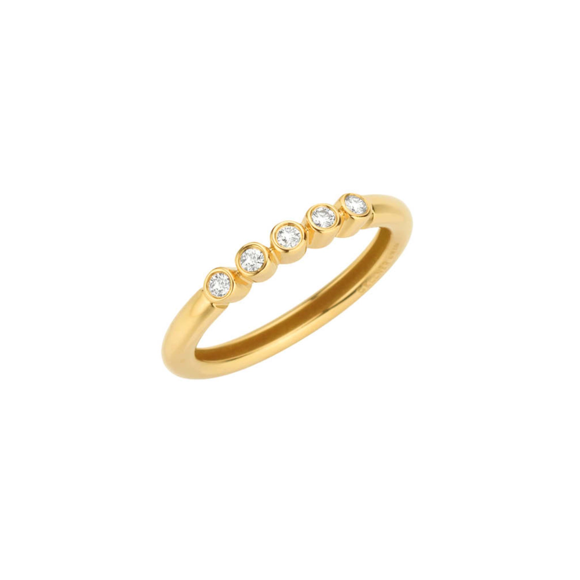 Neoclassic Ring, Gelbgold • Diamant von Gellner (5-24778-01)
