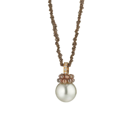 Gellner Rendezvouz Collier (5-21376-175) aus Bicolor-Gold mit Diamant