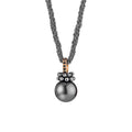 Gellner Rendezvouz Halskette (5-21895-85) aus Roségold, Sterlingsilber mit Diamant