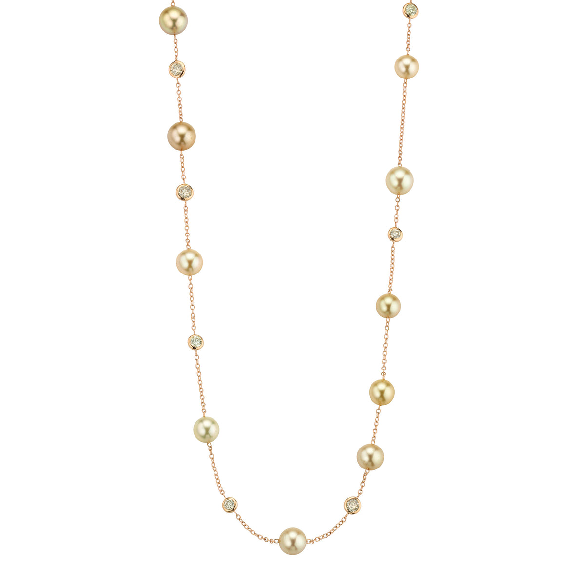 Gellner Salt´n Pepper Collier (5-24958-07) aus Roségold mit Diamant