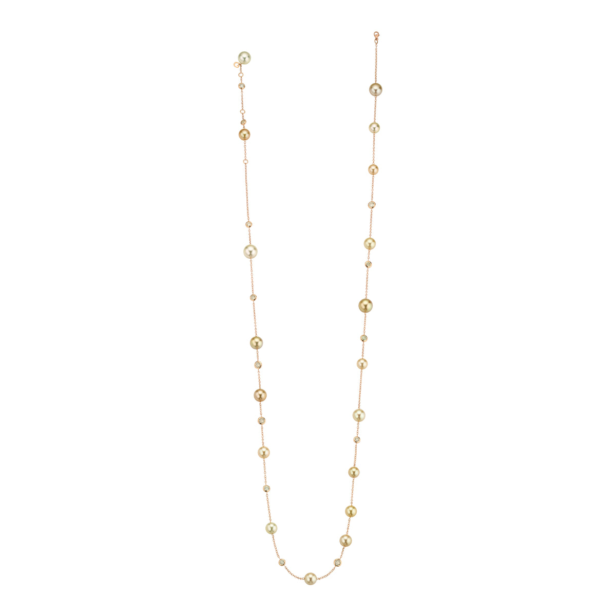 Gellner Salt´n Pepper Collier (5-24958-07) aus Roségold mit Diamant