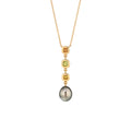 Gellner Salt´n Pepper Collier (5-25033-05) aus Roségold mit Diamant