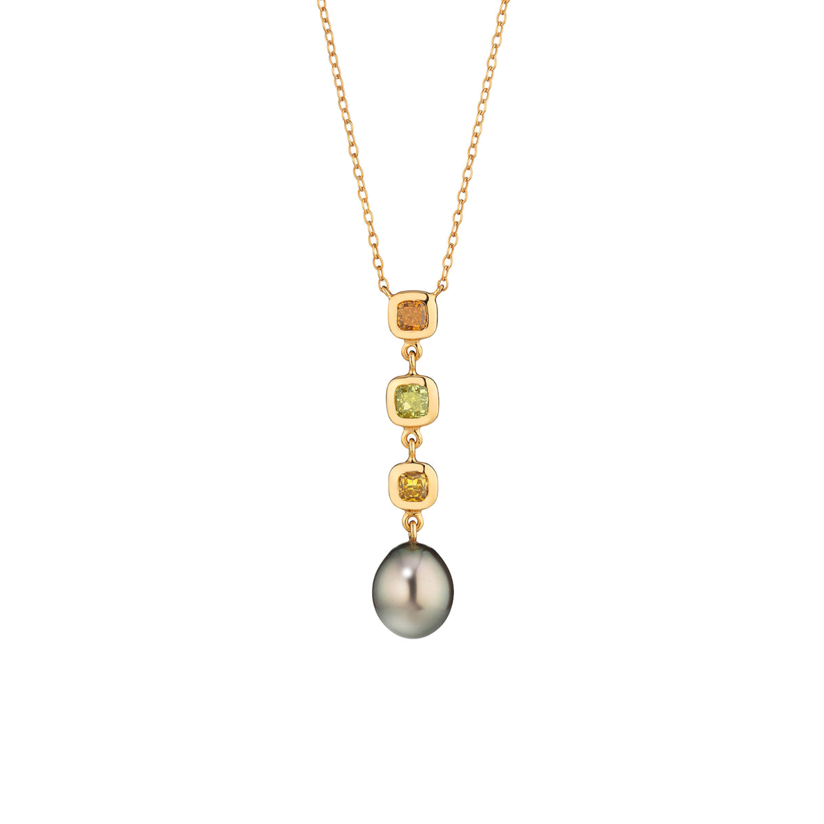 Gellner Salt´n Pepper Collier (5-25033-05) aus Roségold mit Diamant