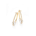 Gellner Wave Creole (5-25146-01) aus Gelbgold mit Diamant