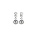 Gellner Wave Ohrstecker (5-24762-05) aus Weißgold, Platin mit Diamant