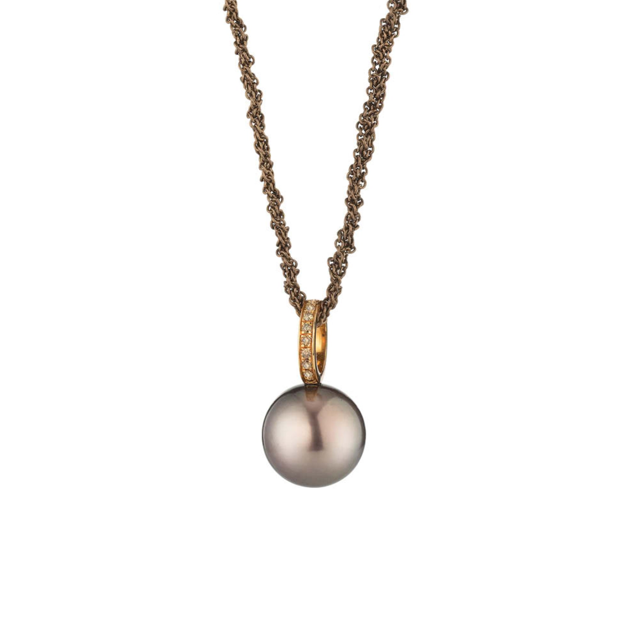Gellner Young Basics Collier (2-81619-20) aus Bicolor-Gold mit Diamant