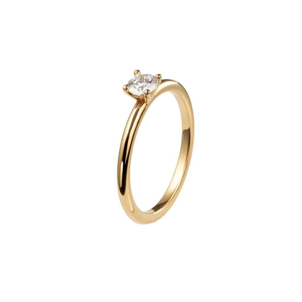 Bella Ring, Recyceltes Gold & Labordiamant