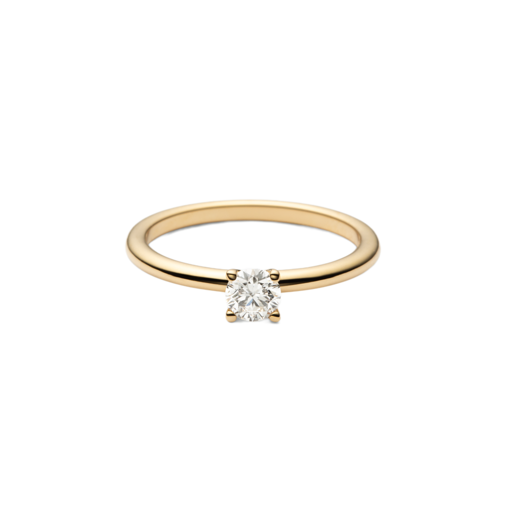 Bella Ring, Recyceltes Gold & Labordiamant