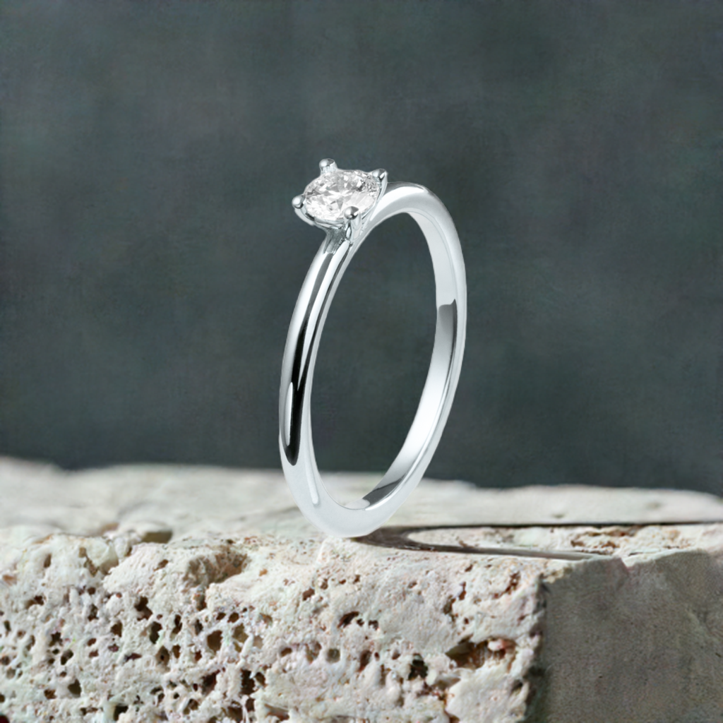 Bella Ring, Recyceltes Gold & Labordiamant