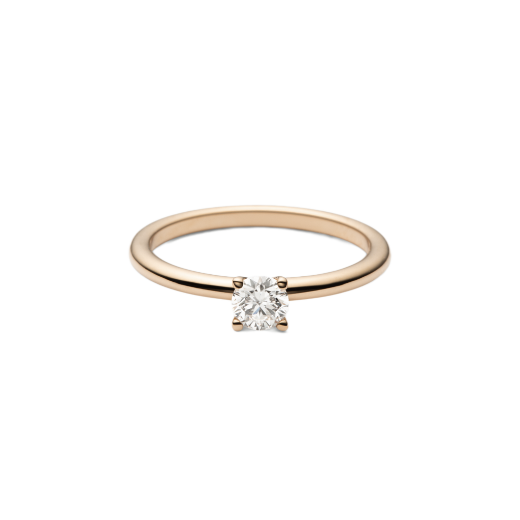 Bella Ring, Recyceltes Gold & Labordiamant