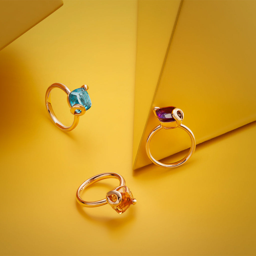 Grimaldo Centoundici Signature Ring (11-RG02TSK-01) aus Roségold