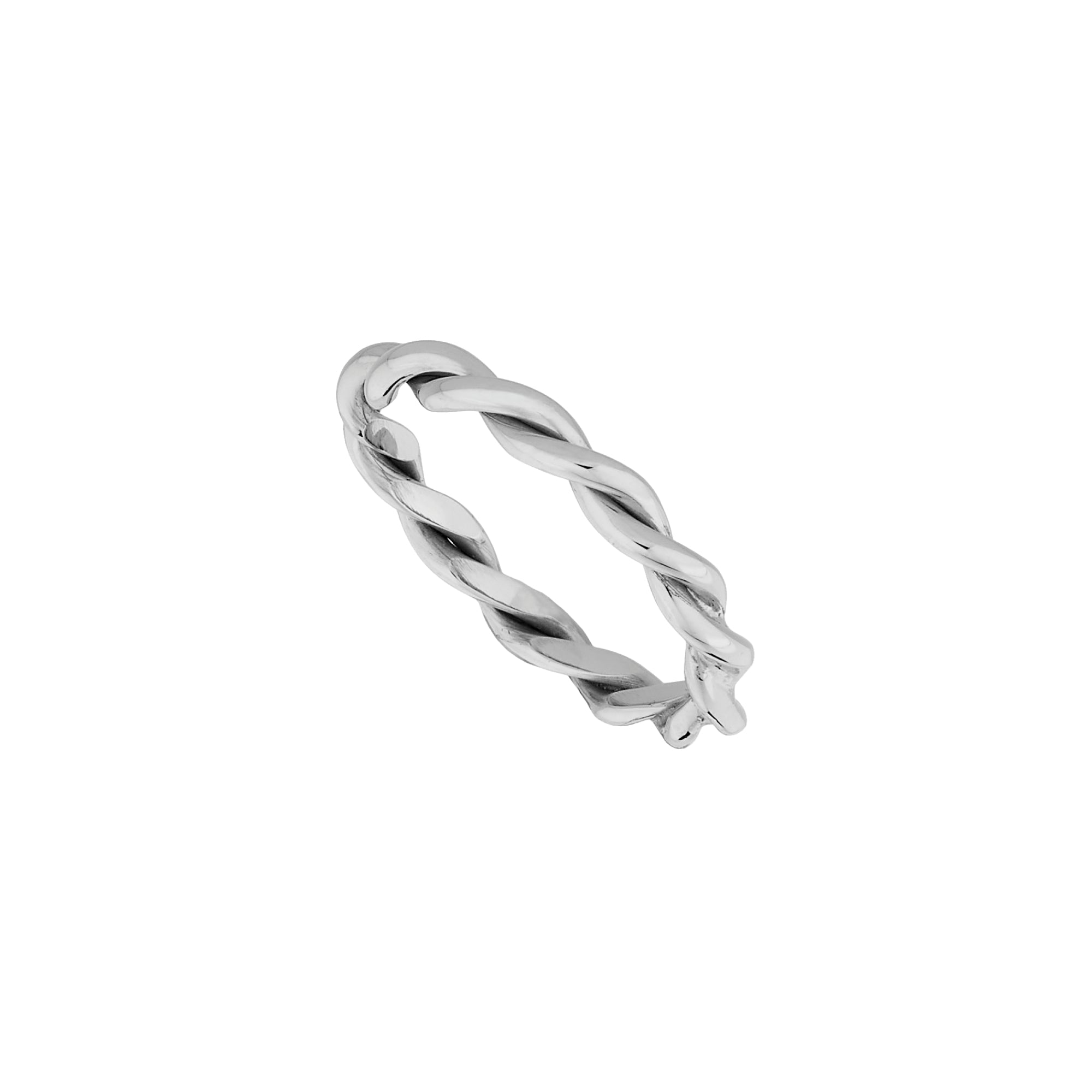 Grimaldo Corda Classic Ring (CO-RG02-03) aus Weißgold