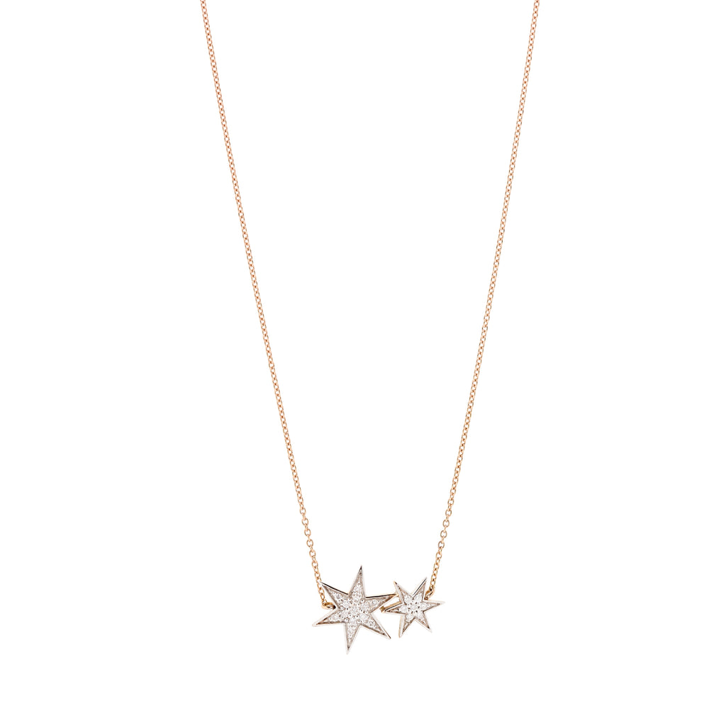 Grimaldo Luce Signature Kette (LS-PE01PW-01) aus Roségold mit Diamant