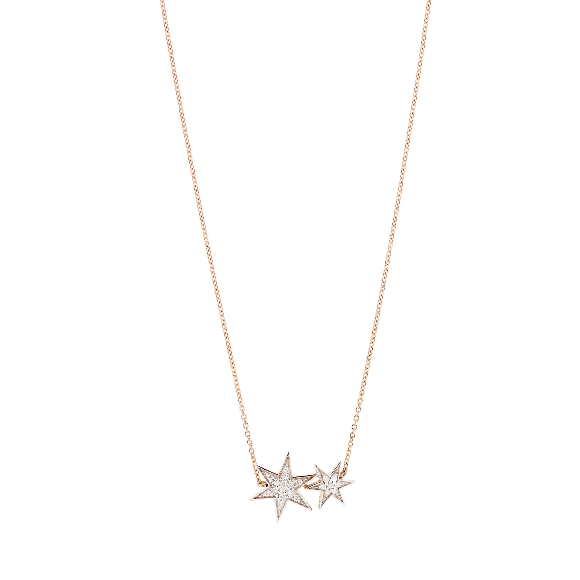 Grimaldo Luce Signature Kette (LS-PE01PW-01) aus Roségold mit Diamant