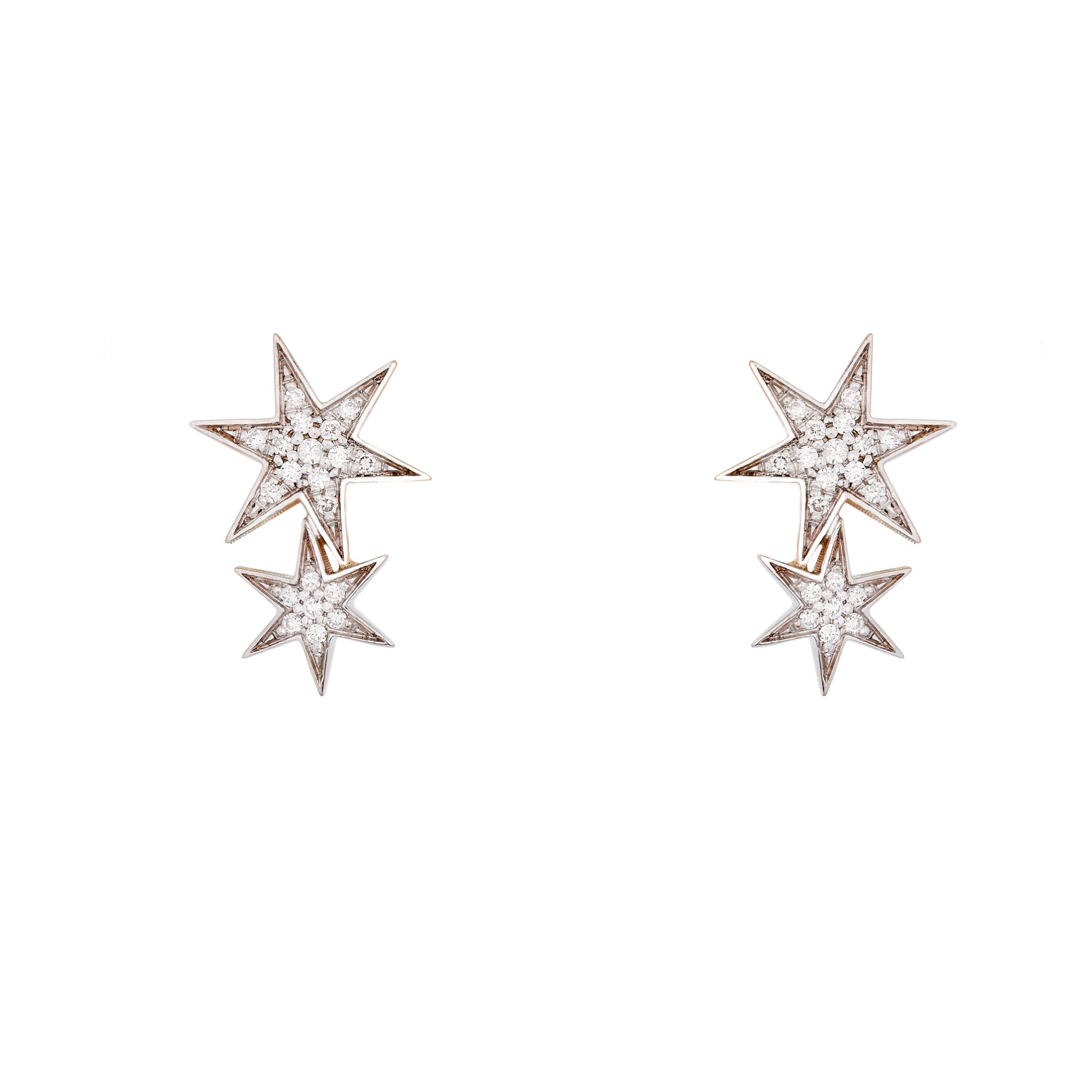 Grimaldo Luce Signature Ohrstecker (LS-EA01PW-01) aus Roségold mit Diamant