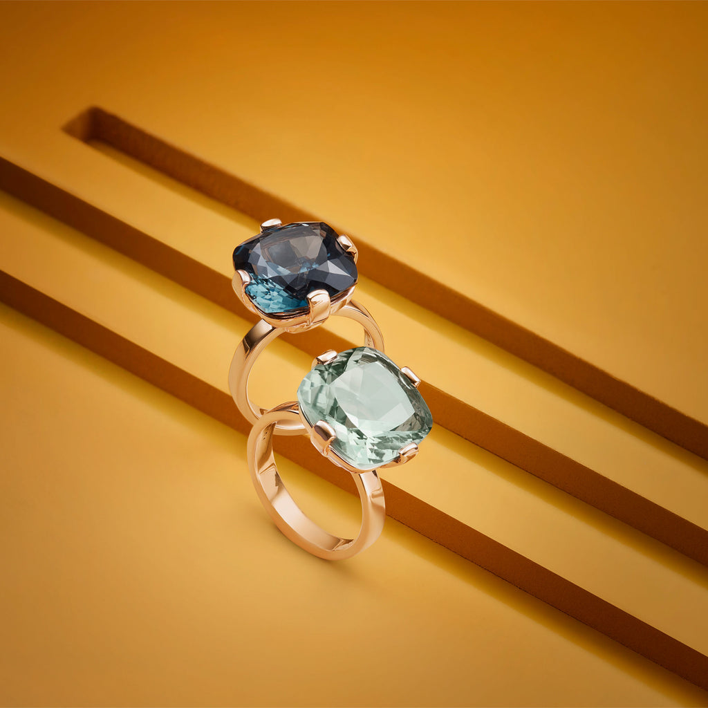 Grimaldo Viaggio Ring (VI-RG01TL-01) aus Roségold