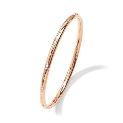 GYPSY Armspange Diamant Pavé  medium, Roségold • Diamant von Tamara Comolli (BA-Gyp-p-17-rg)