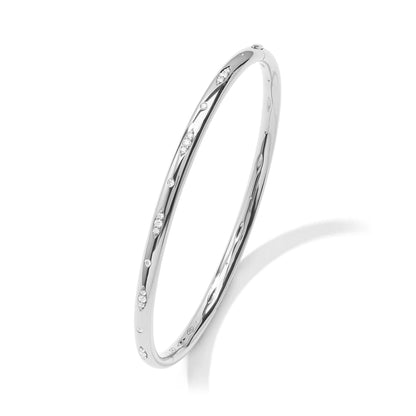 GYPSY Armspange Diamant Pavé  medium, Weißgold • Diamant von Tamara Comolli (BA-Gyp-p-17-wg)