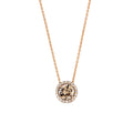 H. Krieger Anhänger mit Halskette - 111.3022.14.0 (0) aus Roségold mit Diamant