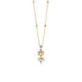 H. Krieger Anhänger mit Kette - 111.2313.01.9 (9) aus Roségold mit Diamant