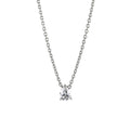 H. Krieger Anhänger mit Kette - 112.2385.54.3 (3) aus Weißgold mit Diamant