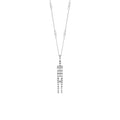 H. Krieger Anhänger mit Kette - 112.5135.01.7 (7) aus Weißgold mit Diamant