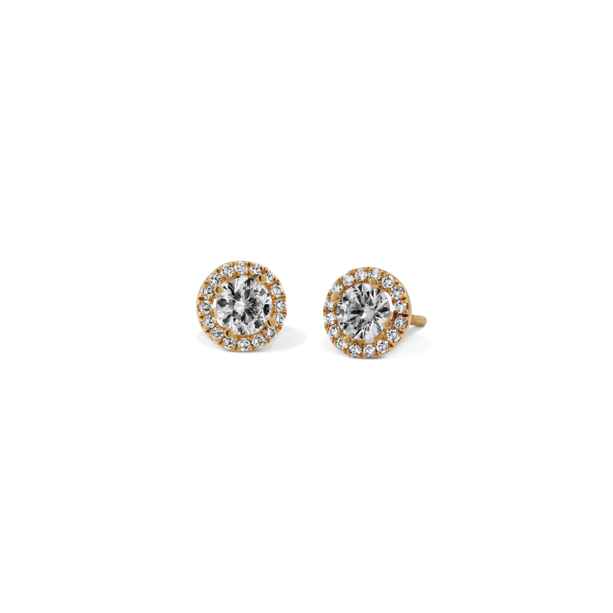 H. Krieger Ohrstecker - 411.0919.47.5 (5) aus Gelbgold mit Diamant