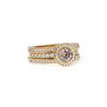 H. Krieger Ring - 311.6996.09.9 (9) aus Roségold mit Diamant