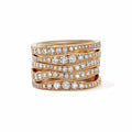 H. Krieger Varieté Ring - 311.5212.30.2 (2) aus Rotgold mit Diamant