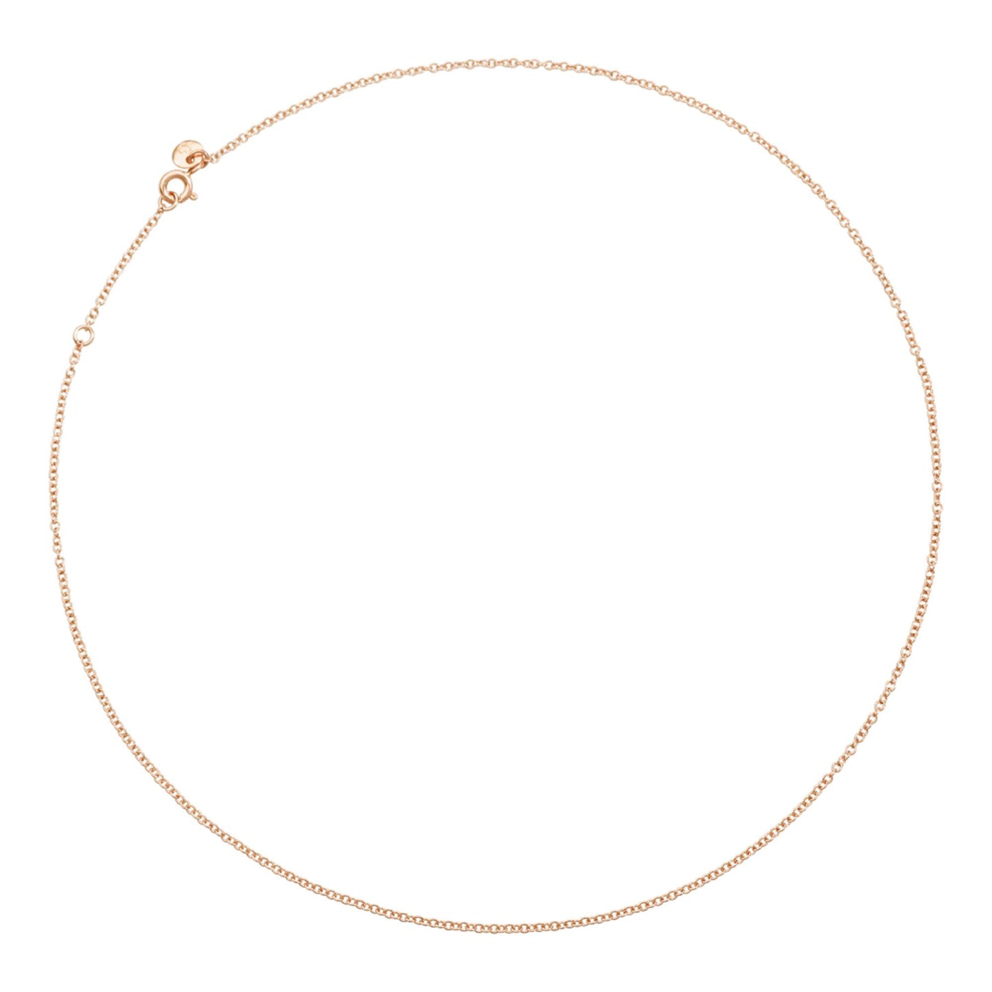 Halskette Essentials aus 9-Karätigem Roségold, Roségold von DoDo (DCB5012-CHAIN-0009R)