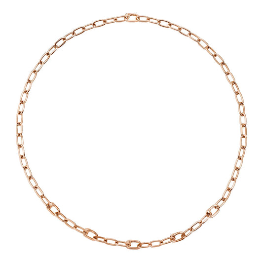 Halskette Essentials mit aufklappbaren Gliedern, Silber von DoDo (DCC1004-CHAIN-00RAG)
