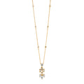 H. Krieger Anhänger mit Kette - 111.2313.01.9 (9) aus Roségold mit Diamant