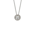 H. Krieger Anhänger mit Kette - 112.0922.24.0 (0) aus Weißgold mit Diamant