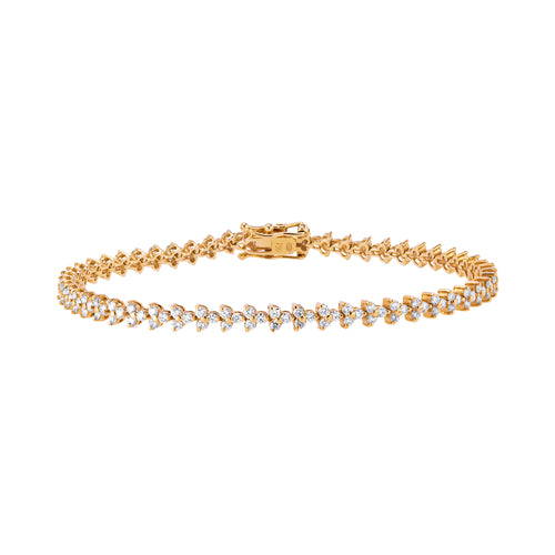 H. Krieger Armband - 211.0939.02.6 (6) aus Gelbgold mit Diamant