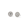 H. Krieger Halo Ohrstecker - 412.0920.44.1 (1) aus Weißgold mit Diamant