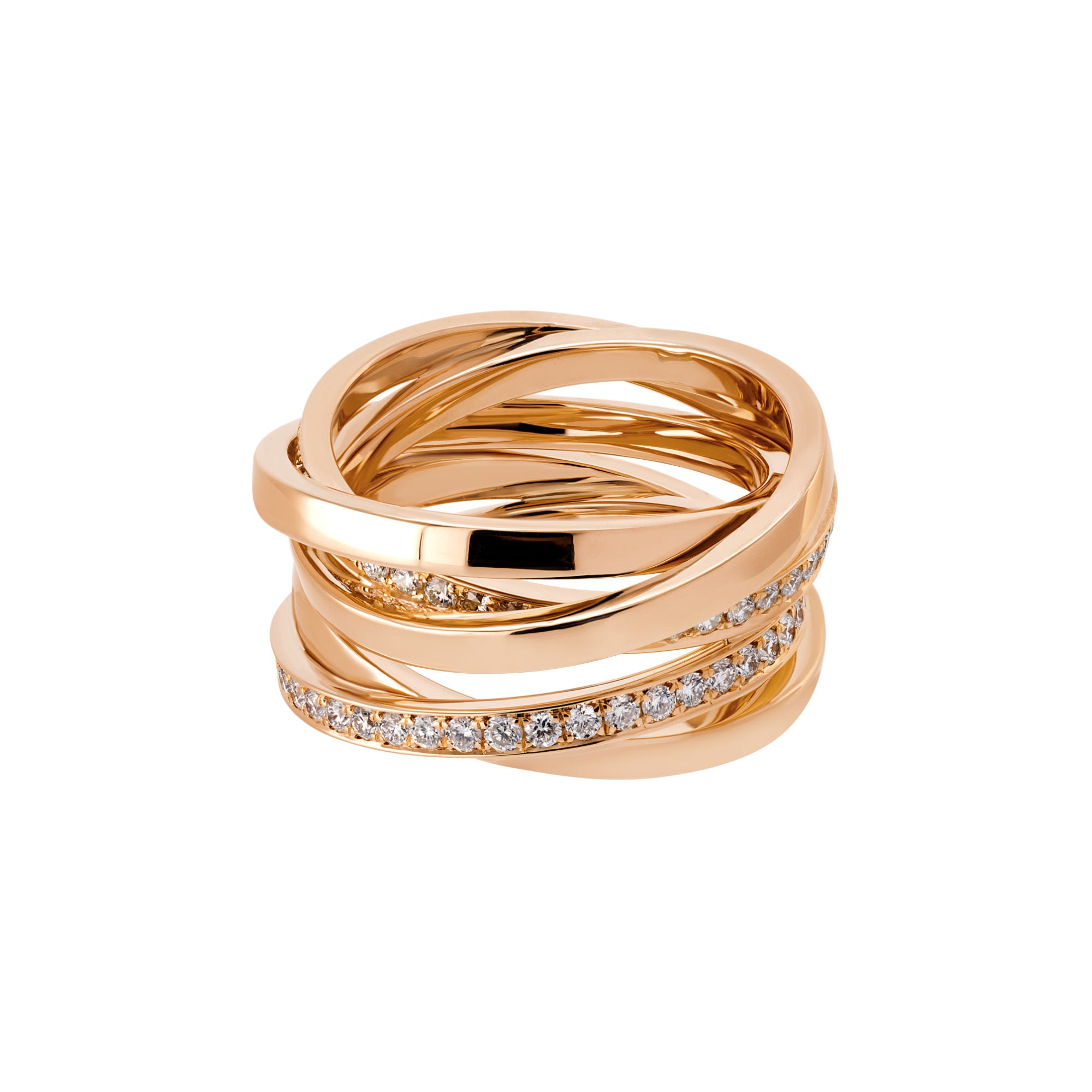 Hans D. Krieger Ring - 311.4883.83.1 (1) aus Roségold mit Diamant