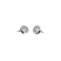 Heinz Mayer Solitairohrstecker 0.50 ct. (O510) aus Weißgold mit Diamant