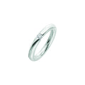 Heinz Mayer Solitairring 0.25 ct. (E1682) aus Weißgold mit Diamant
