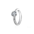 Heinz Mayer Solitairring 0.50 ct. (E3079-80I) aus Weißgold mit Diamant