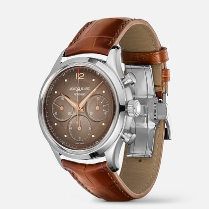 Heritage Automatic Chronograph, Edelstahl von Montblanc (128671)