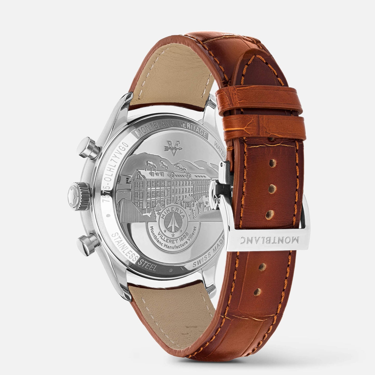 Heritage Automatic Chronograph, Edelstahl von Montblanc (128671)