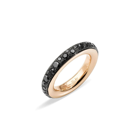 Iconica Ring, Roségold mit 38 Diamanten, Roségold von Pomellato online kaufen (Ref. PAB7120O7000DBK00)