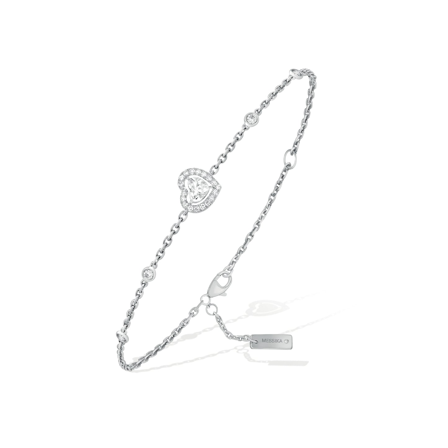 Joy Coeur Diamantarmband, Weißgold • Diamant von Messika (12069-WG)