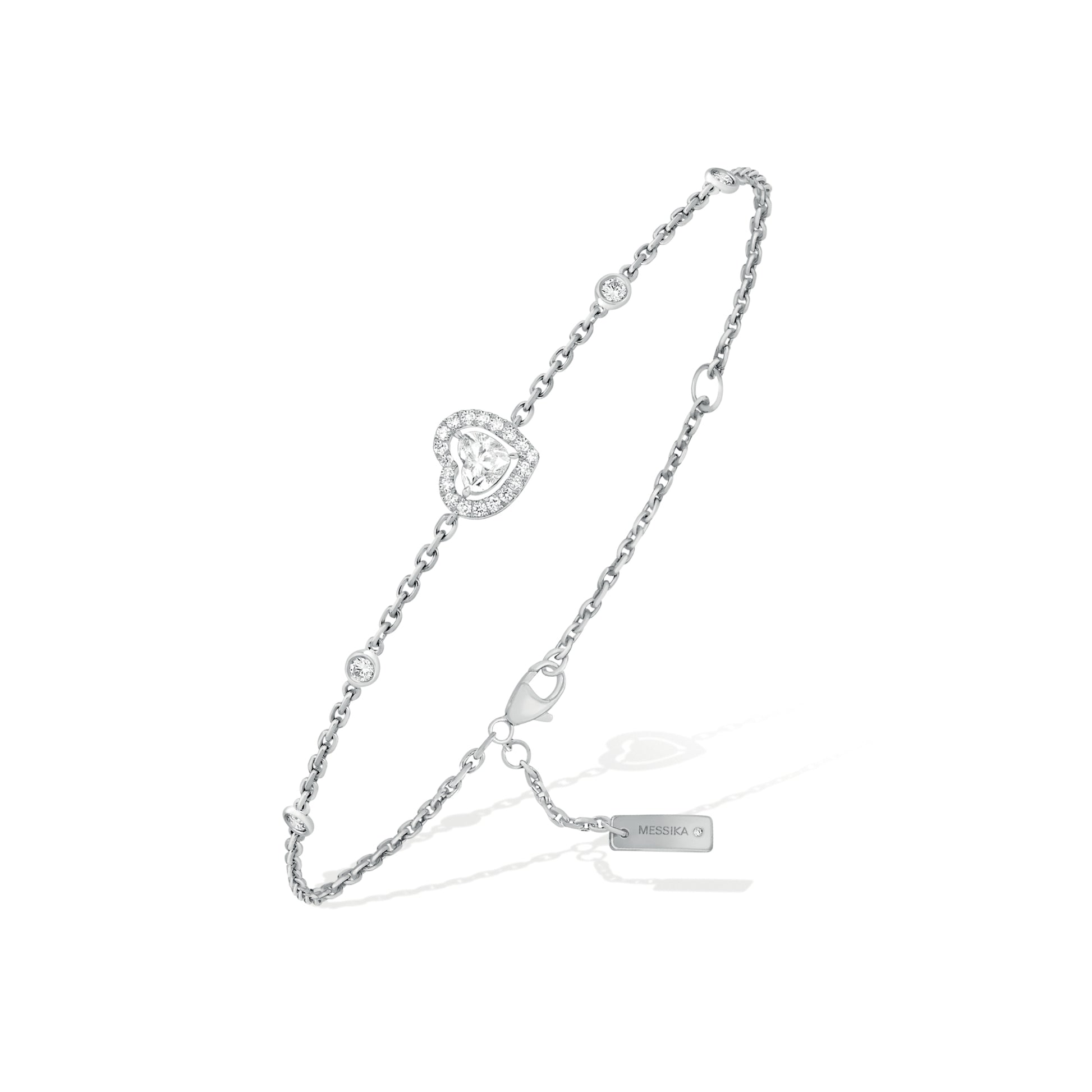 Joy Coeur Diamantarmband, Weißgold • Diamant von Messika (12069-WG)