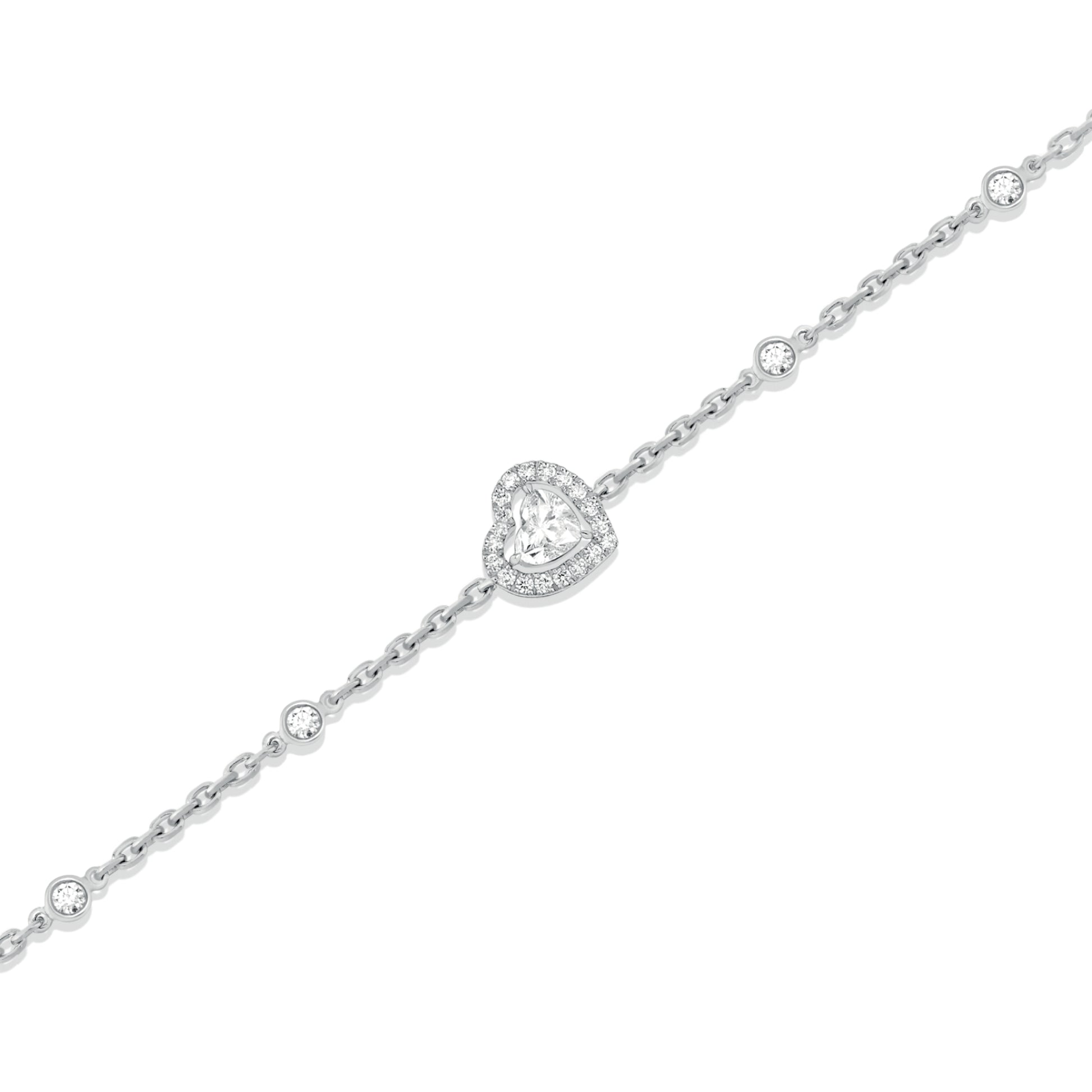 Joy Coeur Diamantarmband, Weißgold • Diamant von Messika (12069-WG)