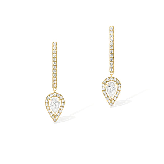 Joy Creolen, Gelbgold • Diamant von Messika (07480-YG)