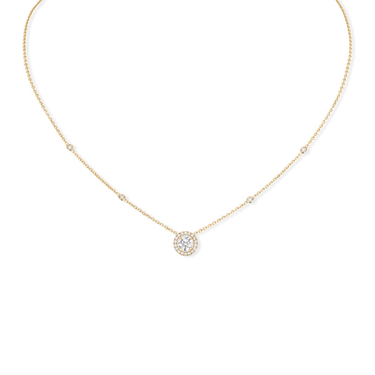 Joy XS Halskette, Gelbgold • Diamant von Messika (04281-YG)