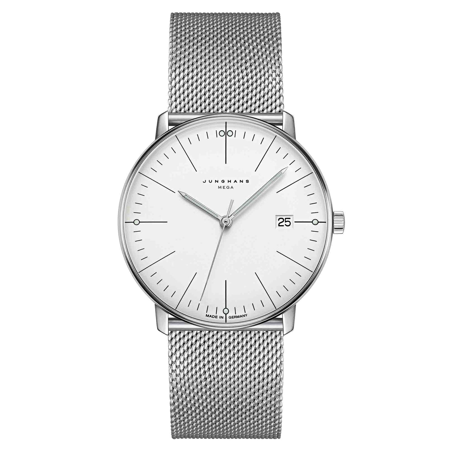 Junghans - max bill MEGA, Edelstahl von Junghans (058/4821.44)